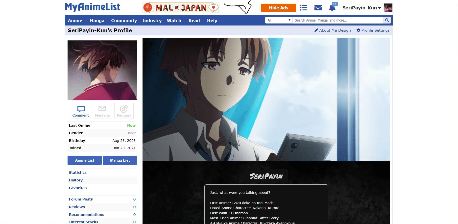 MyAnimeList(MAL) Hakkında, Neden Kullanılmalı?